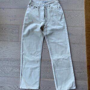 KLOKE - EVADE STRAIGHT LEG JEAN - ECRU